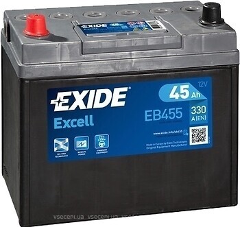 Фото Exide Excell 45 Ah (EB455)