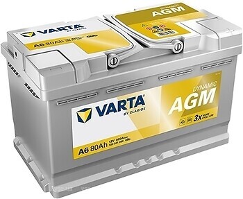 Фото Varta Dynamic AGM 80 Ah EN800 (F21) (580901080)