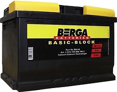 Фото Berga Basic Block 74 Ah (BB-H6-74, 574 104 068)