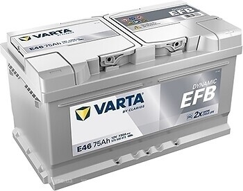 Фото Varta Dynamic EFB 75 Ah EN730 (E46) (575500073)