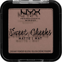 Фото NYX Professional Makeup Sweet Cheeks Creamy Powder Blush Matte №09 So Taupe