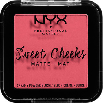 Фото NYX Professional Makeup Sweet Cheeks Creamy Powder Blush Matte №12 Day Dream