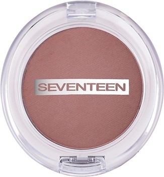 Фото Seventeen Natural Matte Silky Blusher №16 Sweet Brown