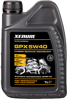 Фото Xenum GPX 5W-40 1 л