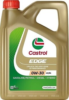 Фото Castrol Edge Titanium FST 0W-30 A3/B4 4 л