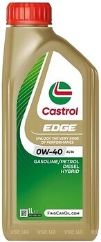 Фото Castrol Edge Titanium FST 0W-40 A3/B4 4 л