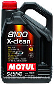 Фото Motul 8100 X-clean 5W-40 4 л (854154)
