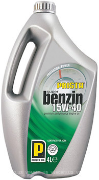 Фото Prista Super Benzin 15W-40 4 л