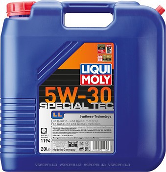 Фото Liqui Moly Special Tec LL 5W-30 20 л (1194)