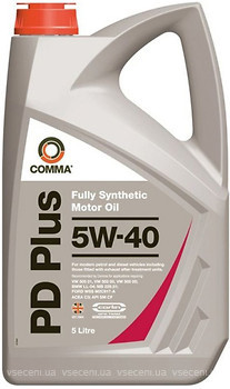 Фото Comma PD Plus 5W-40 5 л (DPD5L)