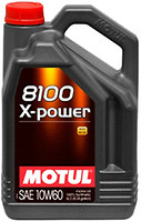 Фото Motul 8100 X-power 10W-60 5 л (854851/106144)