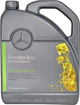 Фото Mercedes MB 229.51 5W-30 5 л