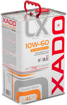 Фото Xado Luxury Drive 10W-60 4 л (20276)