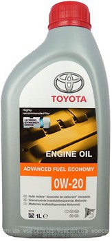 Фото Toyota Advanced Fuel Economy Engine Oil 0W-20 (08880-83264) 1 л