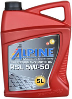 Фото Alpine RSL 5W-50 5 л