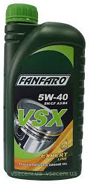 Фото Fanfaro VSX 5W-40 1 л