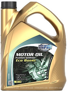 Фото MPM Motor Oil Premium Synthetic Eco Boost 5W-20 5 л (05005EB)