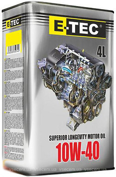Фото E-Tec ATD 10W-40 4 л