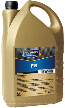 Фото Aveno FS 5W-40 5 л (0002-000030-005)