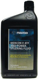 Фото Mazda Mercon V ATF & PSF 0.946 л (0000-77-120E05)