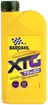 Фото Bardahl XTG 75W-80 1 л