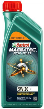 Фото Castrol Magnatec Stop-Start 5W-20 E 1 л (156DCF/15CC4F/15CC52)