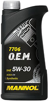 Фото Mannol 7706 O.E.M. 5W-30 1 л (MN7706-1)