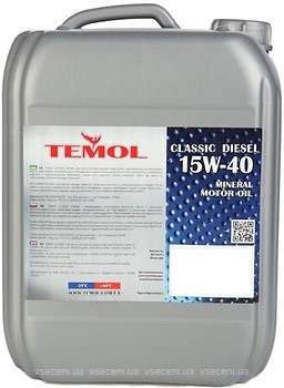 Фото Temol CLASSIC DIESEL 15W–40 20 л