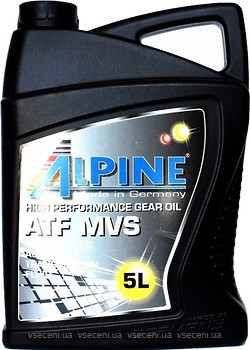 Фото Alpine ATF MVS 5 л (0100732)