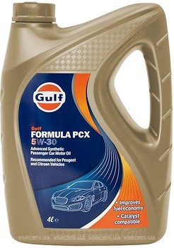 Фото Gulf Formula PCX 5W-30 4 л