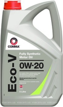 Фото Comma Eco-V 0W-20 5 л (ECOV5L)