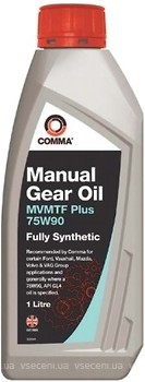 Фото Comma MVMTF Plus 75W-90 1 л (MVMTFP1L)