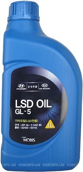 Фото Mobis Hyundai/KIA LSD Oil GL-5 (02100-00110) 1 л
