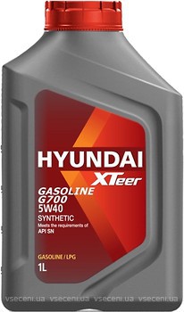 Фото Hyundai XTeer Gasoline G700 5W-40 1 л (1011136)