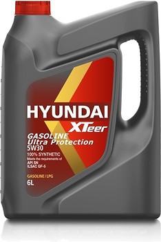 Фото Hyundai XTeer Gasoline Ultra Protection 5W-30 6 л (1061011)