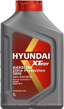 Фото Hyundai XTeer Gasoline Ultra Protection 5W-40 1 л (1011126)