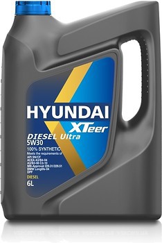 Фото Hyundai XTeer Diesel Ultra 5W-30 6 л (1061001)