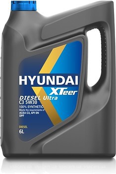 Фото Hyundai XTeer Diesel Ultra C3 5W-30 6 л (1061224)