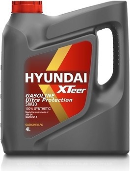 Фото Hyundai XTeer Gasoline Ultra Protection 5W-30 4 л (1041002)