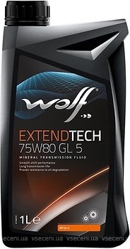 Фото Wolf ExtendTech 75W-80 GL-5 1 л