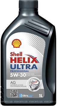 Фото Shell Helix Ultra Professional AG 5W-30 1 л