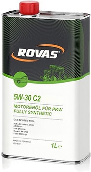 Фото Rovas C2 5W-30 1 л