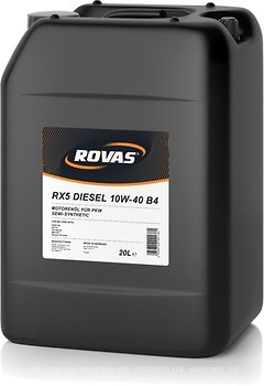 Фото Rovas RX5 Diesel 10W-40 B4 20 л