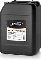 Фото Rovas Truck Super 10W-40 20 л