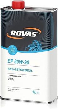 Фото Rovas EP 80W-90 1 л