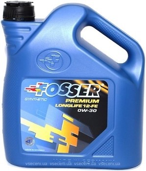 Фото Fosser Premium Longlife 12-FE 0W-30 4 л