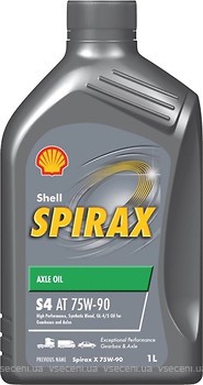 Фото Shell Spirax S4 AT 75W-90 1 л