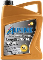 Фото Alpine Longlife 12 FE 0W-30 5 л (0101482)