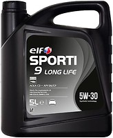 Фото Elf Sporti 9 Long Life 5W-30 5 л (208419/214251)