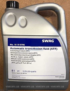 Фото SWAG Automatic transmission fluid 5 л (10 10 0706)